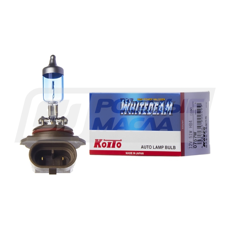 KOITO Whitebeam HB4 (9006) 12V 55W P22d, 1шт 0757W