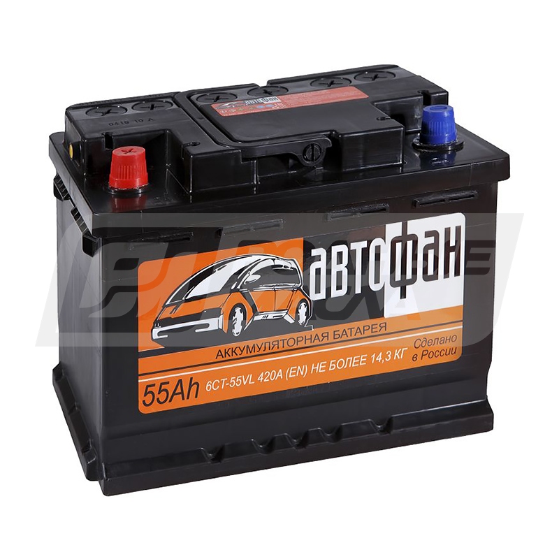 АВТОФАН 55.1 55 Ач, п/п PLNT0108935
