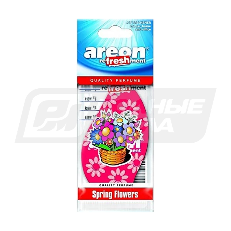 AREON Refreshment Spring Flowers (Весенние цветы), 1шт MKS06
